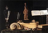 Still-Life with Statuette and Shells